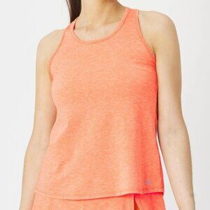 EleVen by Venus Williams Love Buzz Tank Women's Top Athleisure, Size S Nectarine